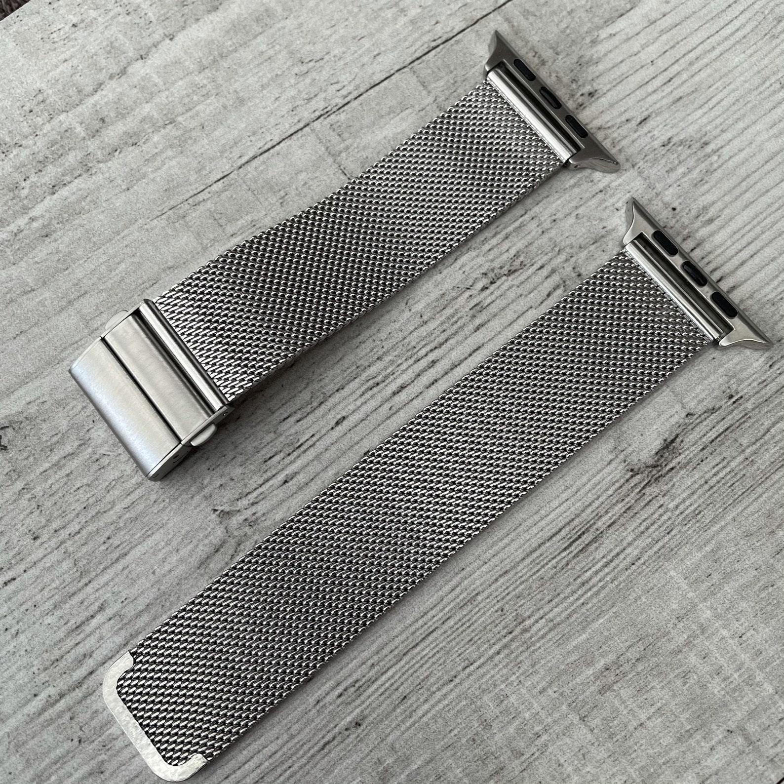 Steel Milanese Watch Strap Band With Easy Adjusting Sliding Etsy