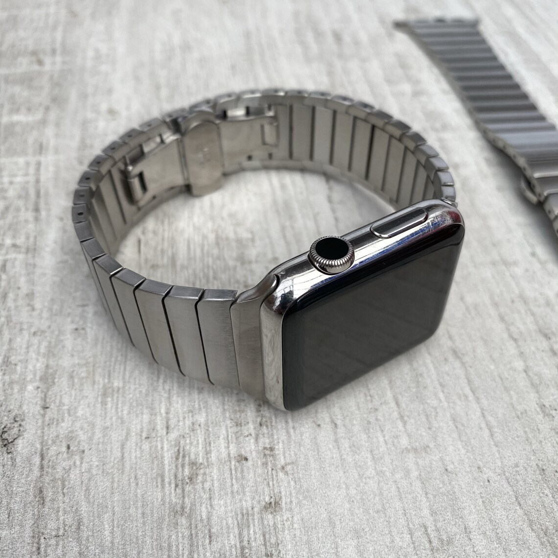 Stainless Steel Metal Apple Watch Band for Apple Watch Series Etsy UK