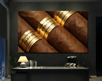 Сigars Wall Art Canvas and Poster digital image high quality 300 dpi. Downloadable