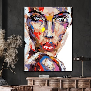 Beautiful Sexy Woman Wall Art Canvas with or poster. High Quality. Home Decor
