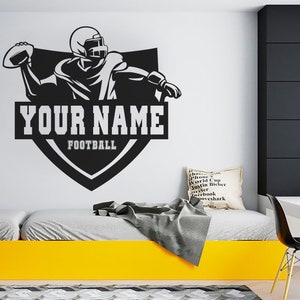 American Football Wandtatz für Raum | Vinyl