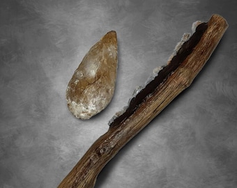 Prehistoric Tool, Neolithic, Excalibur, Sickle, Axe, Artifact Replica, Resin Model, Tool, Neolithic Tool, Sickle, Reaping Hook, Paleo