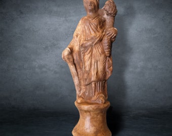Lar, Roman Statue, Terracotta, Hera Statue, Jupiter Statue, God Statue, Resin Statue, Lararium, Resin Statue, Replica, Statue, Rome