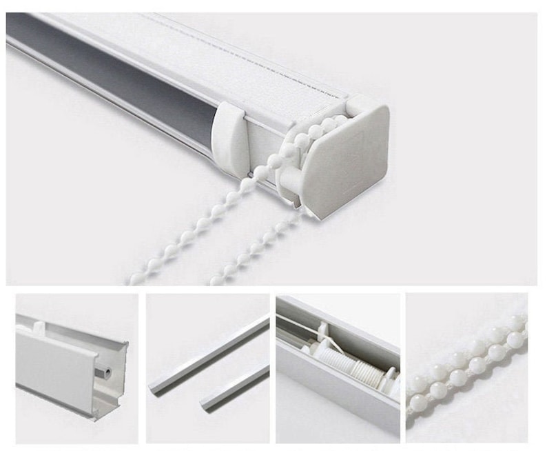 100 Linen Relaxed Roman Shade 27 Colors Hardware for Etsy Australia