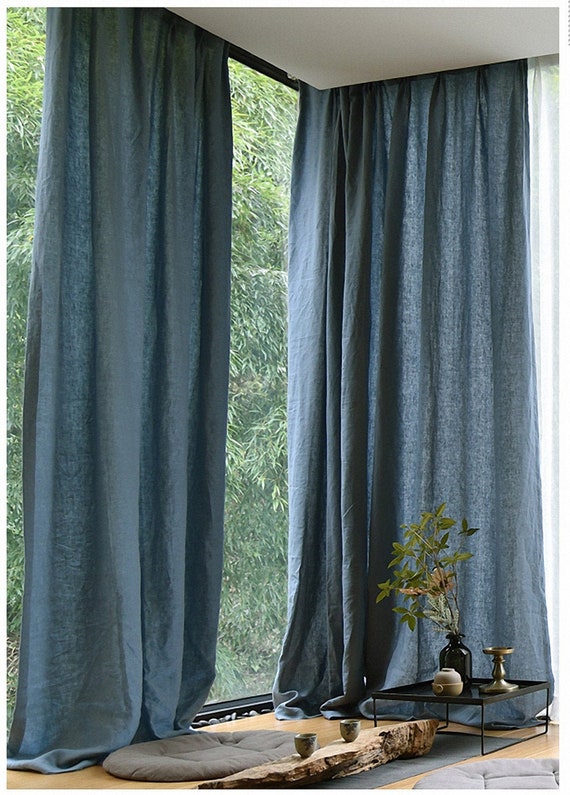 CRUSHED VELVET Pencil Pleat TapeTop Curtains With Option of BEADED Scarf Drape