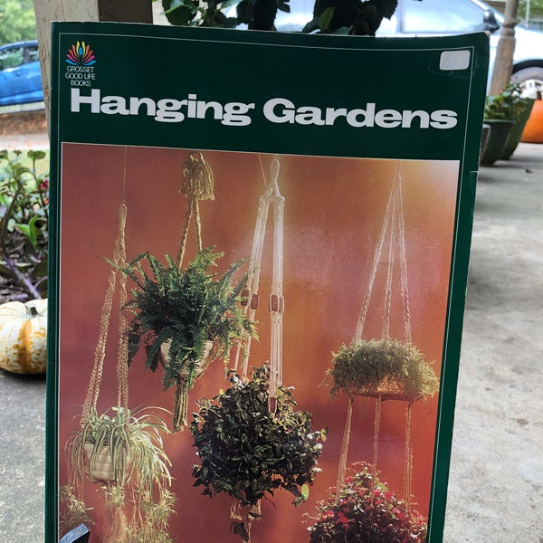 Vintage 1976 Paperback Book "Hanging Gardens" By Grosset & Dunlap, Inc.