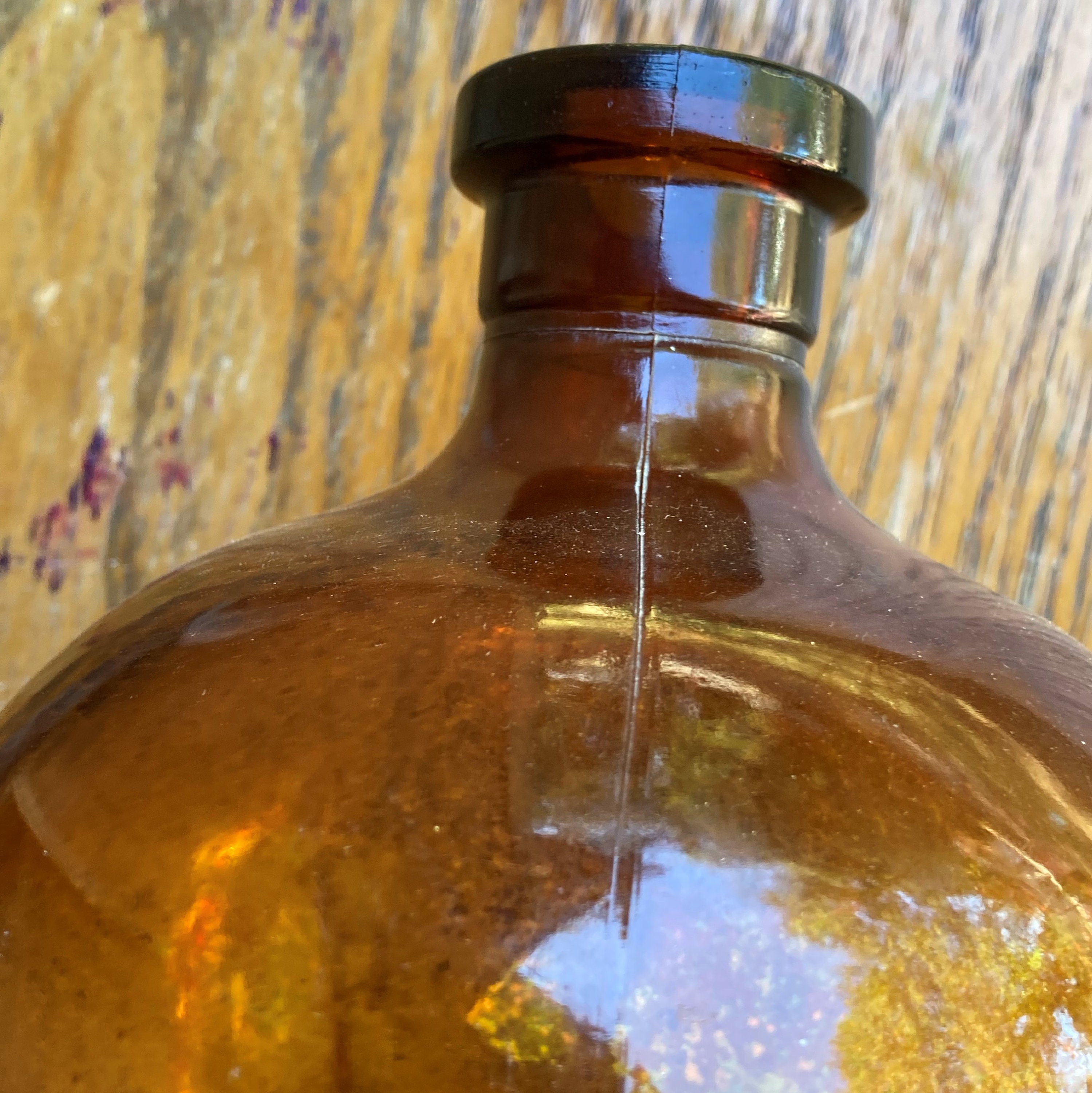 mushroom amber glass pill bottle  CHOOSE YOUR SIZE – Everthine