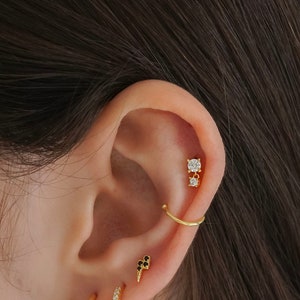 Dainty Sterling Silver Stud earring