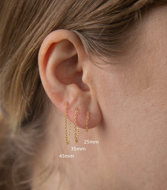 Amazon.com: Sparkling Crystal Tassel Earrings Long Tassel Ear Cuff Dangle Chain  Earrings Ear Crawler Earrings No piercing Earrings Dangle Ear Cuff Earrings  Jewelry Gifts for Women Girls (Gold): Clothing, Shoes & Jewelry