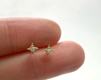 Sterling silver stud - Tiny gold studs - Silver tiny studs - Minimalist stud earrings - Gold dainty studs - Dainty studs mmm
