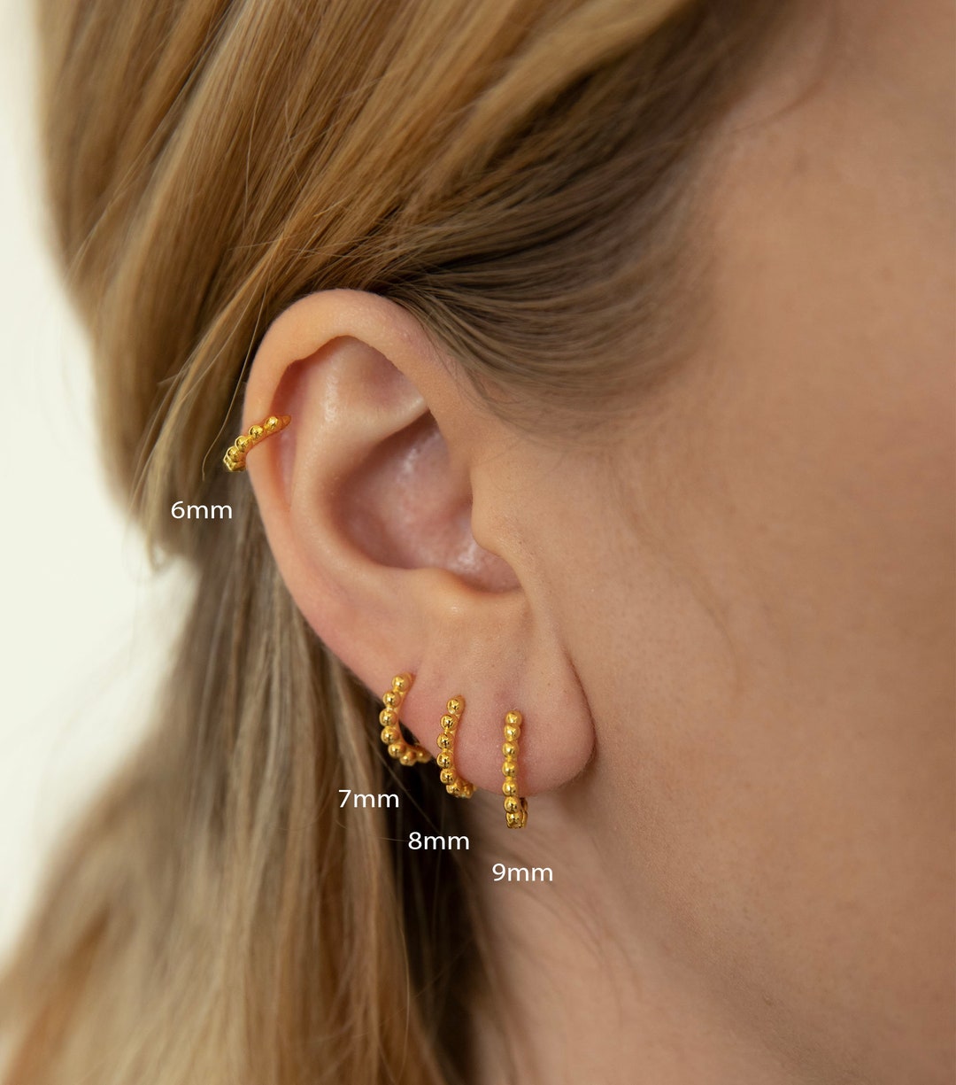[BLACKMUSE] 925silver☆Color epoxy mini hoops Earrings Hoop Earring Resin Hoop Earring Black Color Resin Hoops With