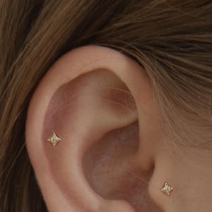 Sterling silver stud - Tiny gold studs - Silver tiny studs - Minimalist stud earrings - Gold dainty studs - Dainty studs