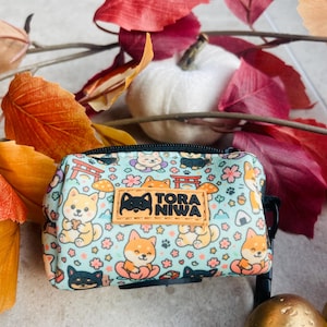 Akita & Shiba poop bag holder
