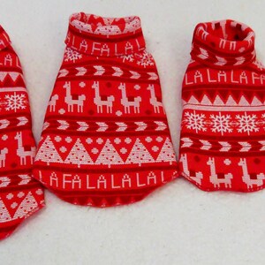 Llama Dog Sweater Etsy