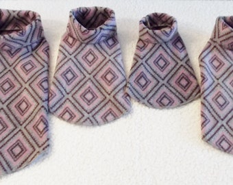 plum turtleneck