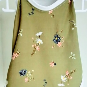 Sage Small Bouquets Little Dog T-Shirt, Sizes XXS to Medium