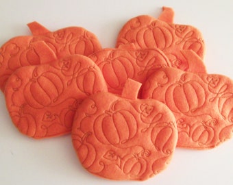 Quilted Pumpkin Crinkle Toy for Little Dogs