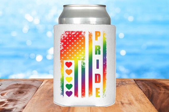 Rainbow koozie hotsell