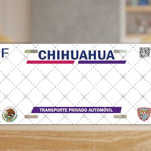 License Plate - Chihuahua V3 - PNG FILE ONLY