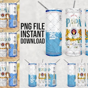Fathers Day Guatemalas Flag Theme, 20oz Tumbler, Modelo Beer, Skinny Tumbler Wrap, Flat Tumbler Wrap 6 PNG FILE ONLY, png Digital Download