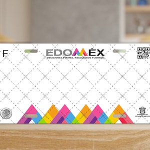 License Plate - Estado de Mexico V2 -  PNG FILE ONLY