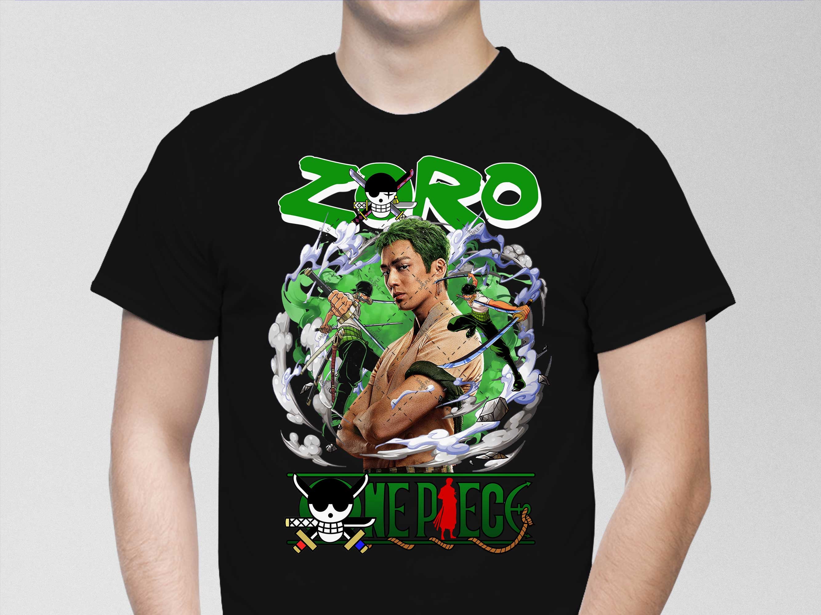 One Piece Live Action Shirt Sublimation Design PNG Digital