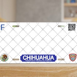 Nummernschild - Chihuahua V2 - NUR PNG-DATEI