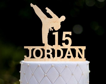 Karate Cake Topper Etsy Karate Cake Topper Etsy