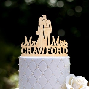 Military wedding cake topper,army wedding cake topper,groom and bride topper,officer wedding cake topper,soldier wedding cake topper,0524