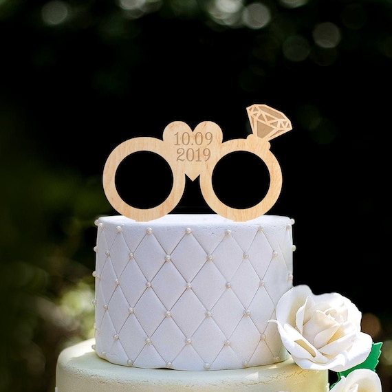 Descubrir 83+ imagen anillos para pastel de boda