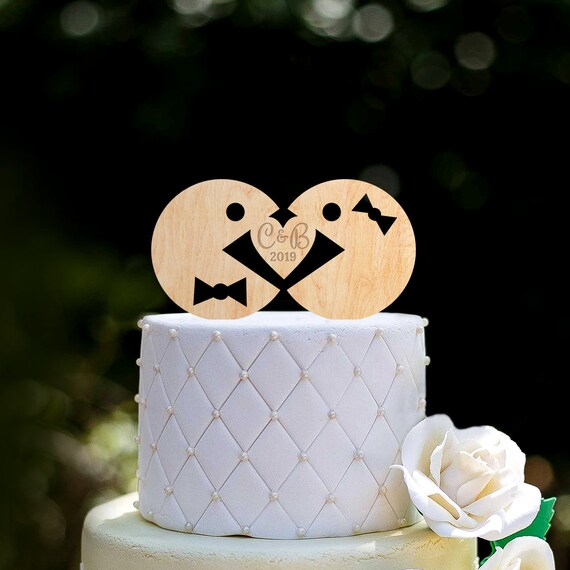 Pac Man Video Game Wedding Cake Topperpacman 8 Bit Video Game Etsy