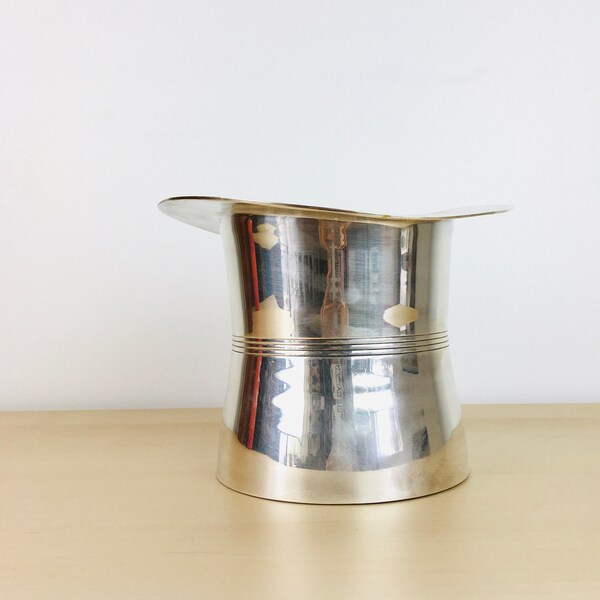 Silver Top Hat Etsy