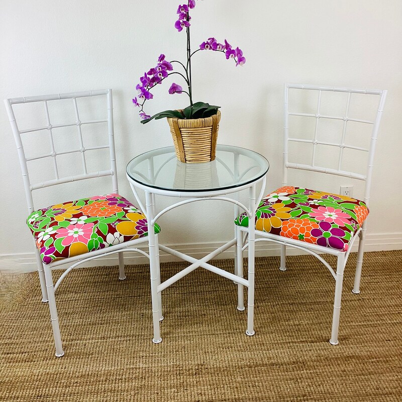 Bamboo Table Patio Etsy