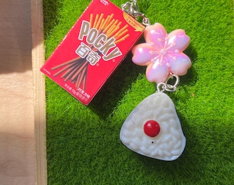 Cosmic Pokki Snack Acrylic Keychain - Kawaii Aesthetic Acrylic