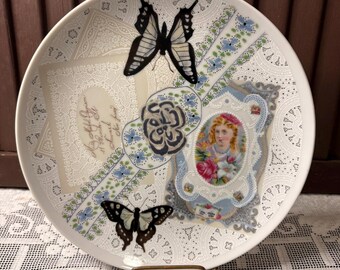 Vintage Taste Setter by Sigma Gloria Vanderbilt #425 My Love Plate