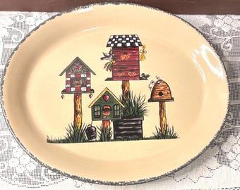 Vintage 2001 Home and Garden Party Platter