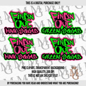 ¡Descubre N Out Revelación de género, logotipos de escuadrones, imágenes PNG! ¡Únicamente para uso personal! Fondo transparente. ¡Rosa y verde lima! ¡Uso personal SOLAMENTE!
