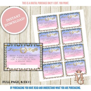 Gladiator or Goddess Gender Reveal Diaper Raffle! Greek Party! Toga Party! Light blue, light pink and gold!