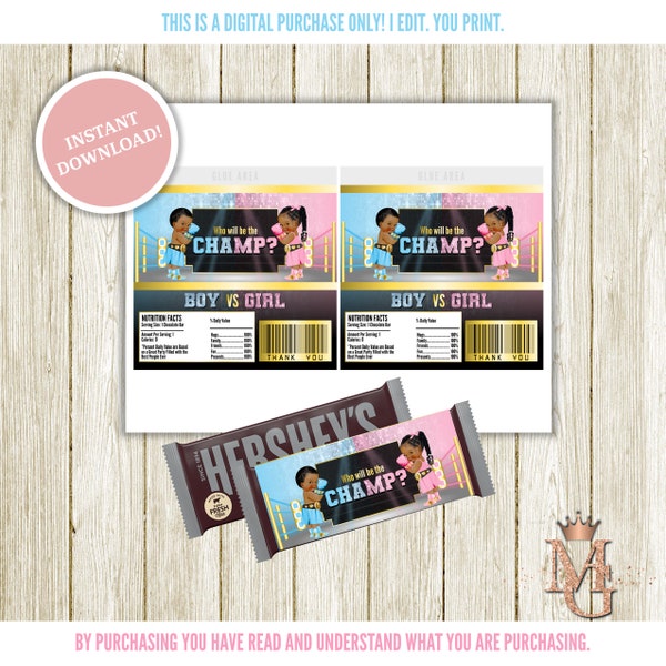 Gender Reveal Candy - Etsy