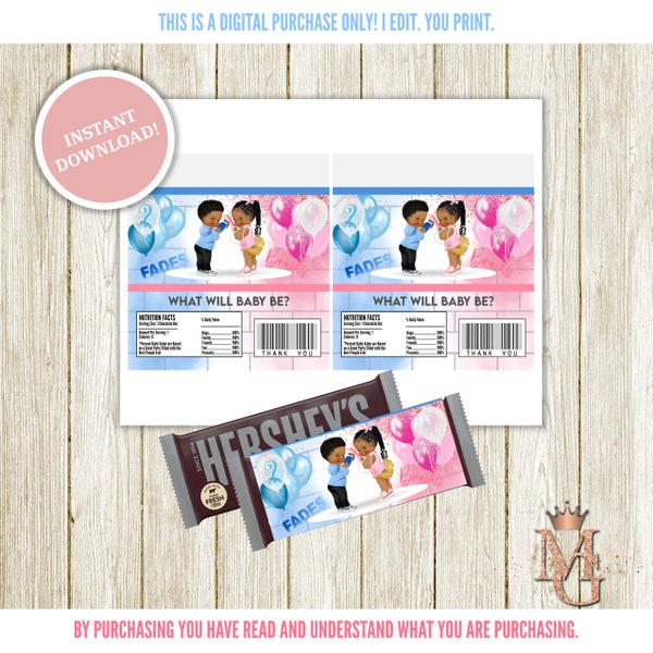 Gender Reveal Candy - Etsy
