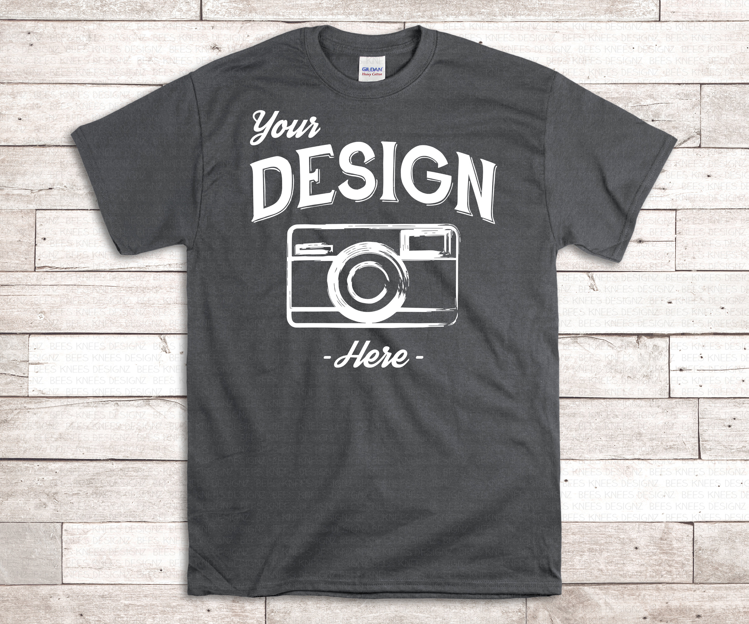 gildan charcoal gray t shirt