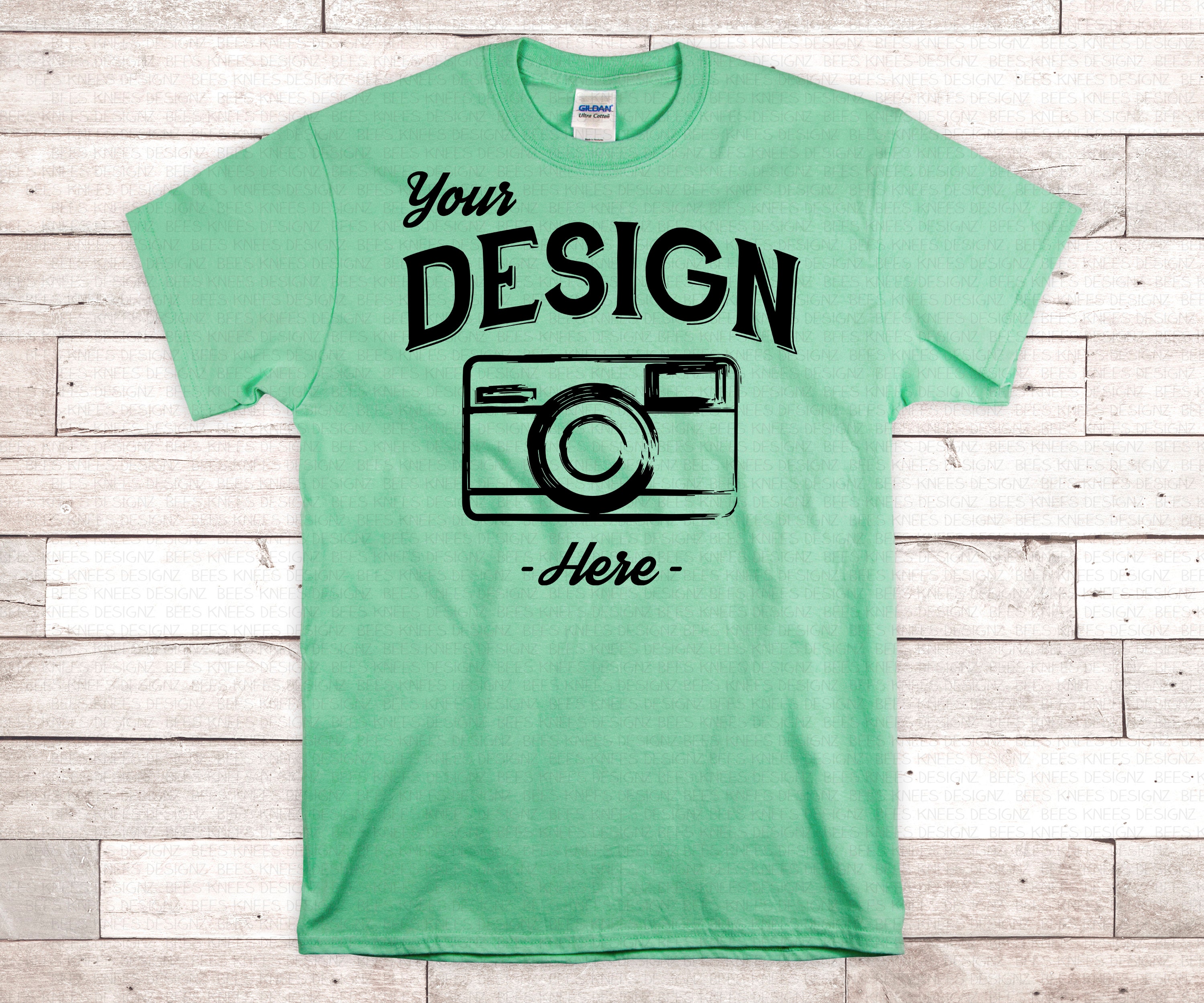 Download Mint Green Gildan 2000 Mock Up Gildan Mint Green Tshirt Etsy