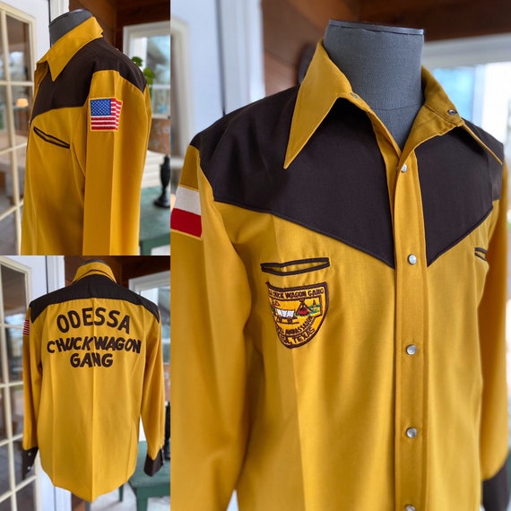 Vintage 1970’s Deadstock Western Style Men’s Shirt
