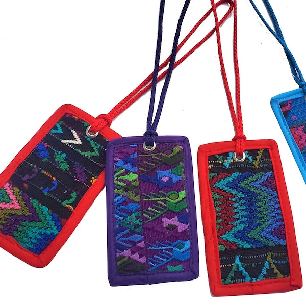 Guatemalan Huipil LUGGAGE TAG