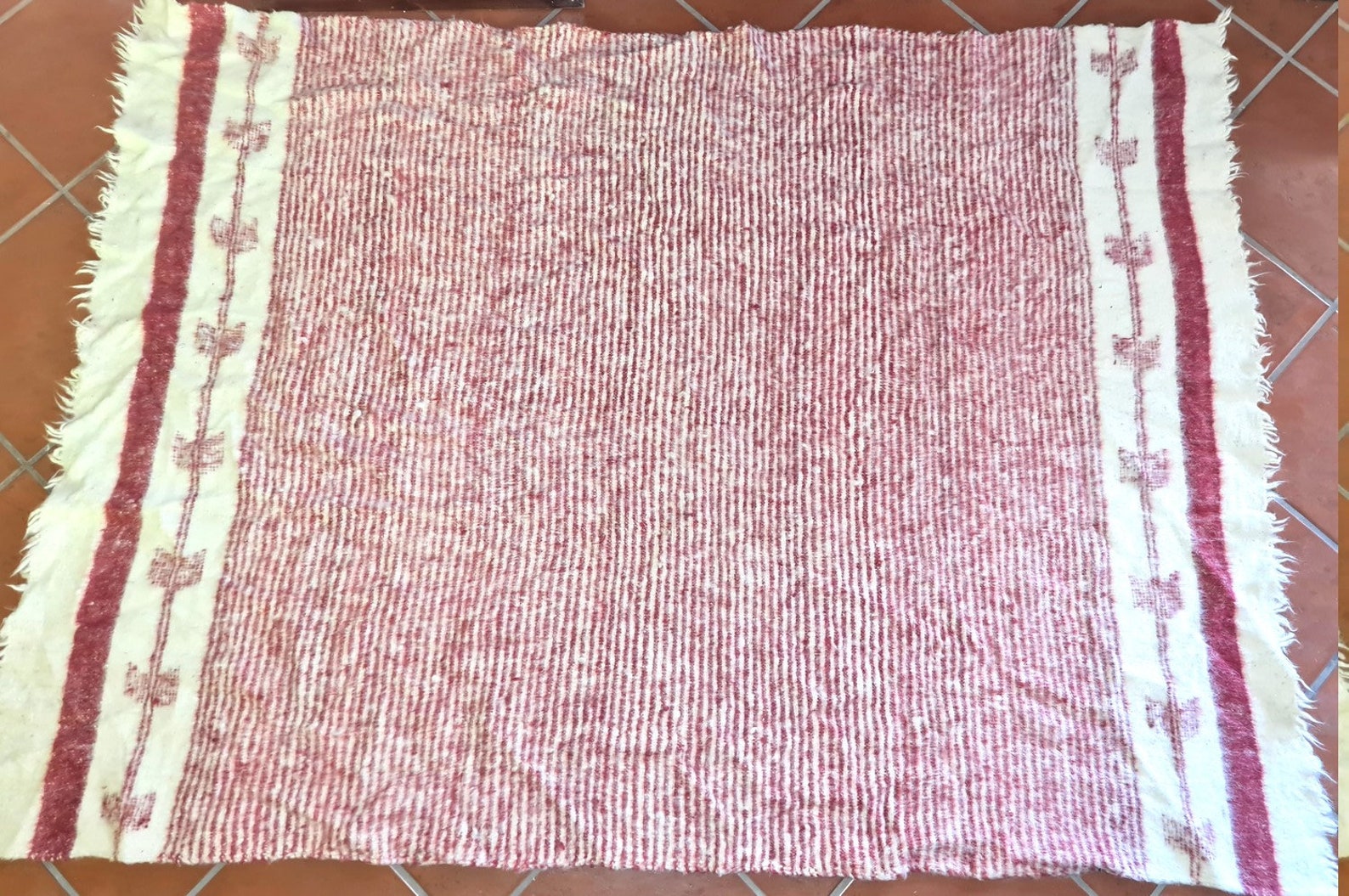 Guatemalan Wool Blanket Made in Momostenango Poncho Etsy