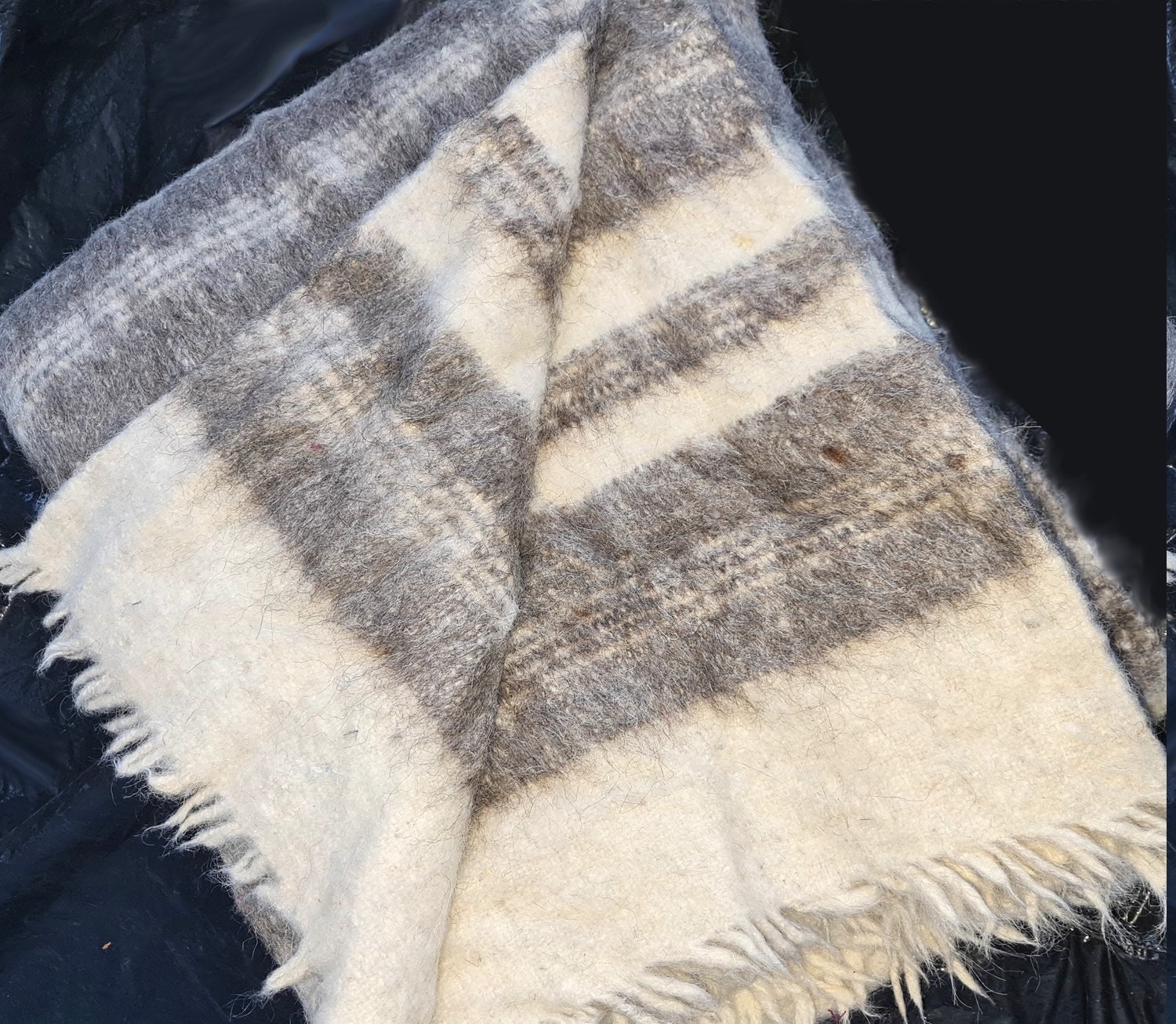 Guatemalan wool blanket made in Momostenango Etsy