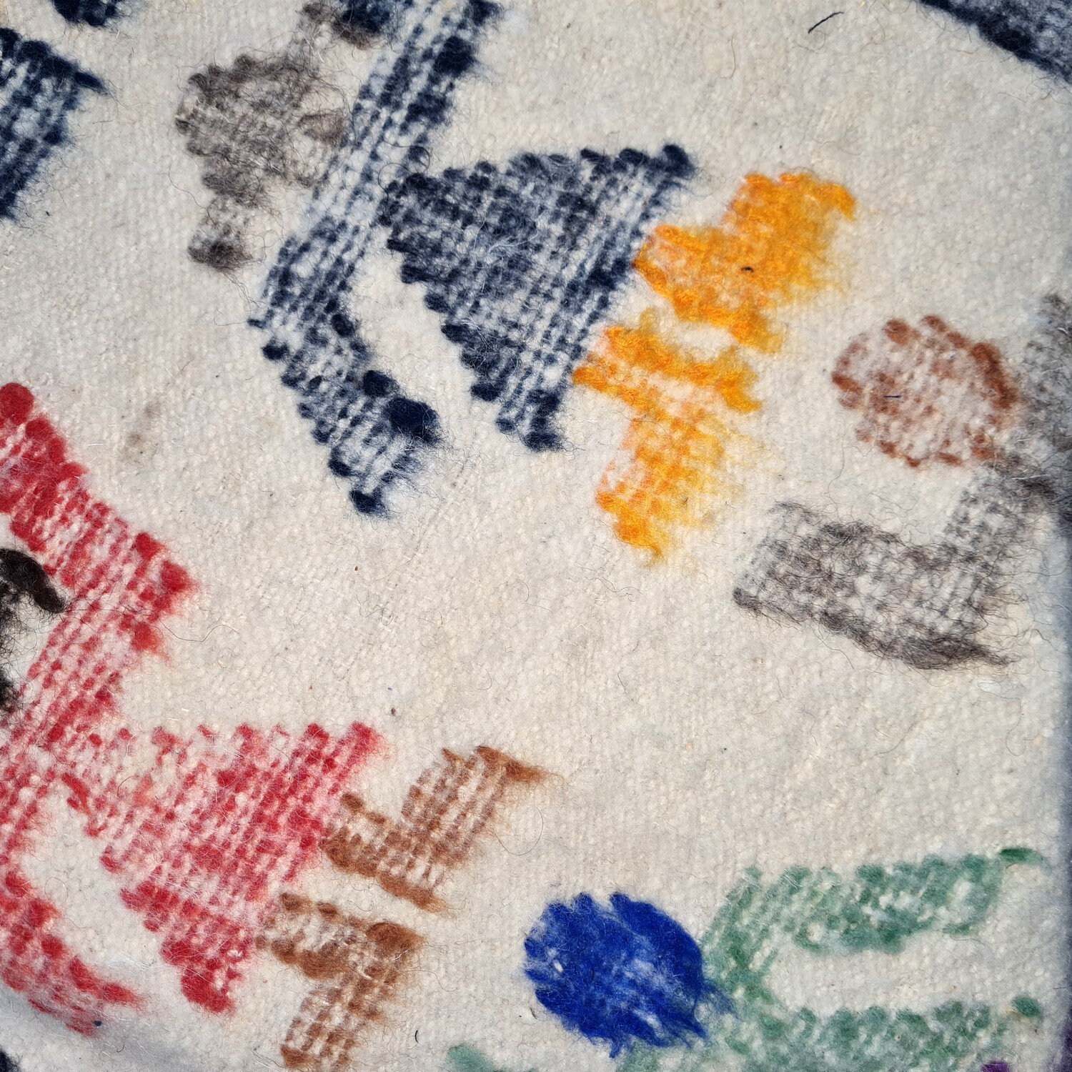 Guatemalan wool blanket made in Momostenango People and Etsy