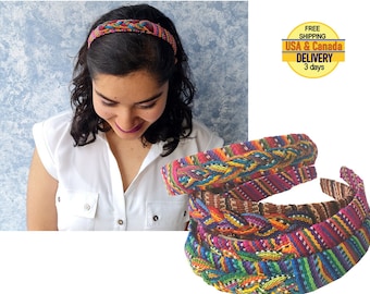 Guatemalan Comalapa Textil HAIRBAND Headband Hair HOLDER