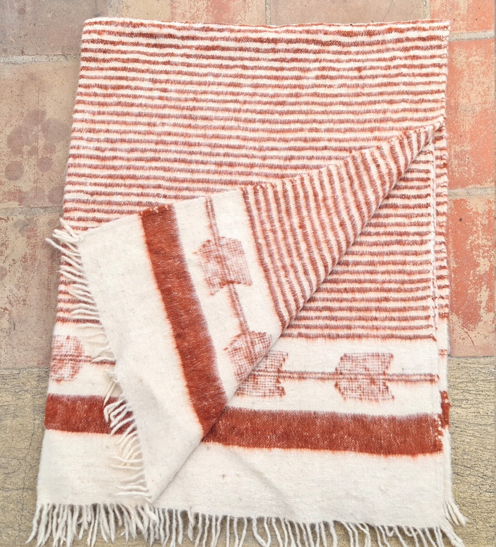 Guatemalan Wool Blanket Made in Momostenango Poncho Etsy