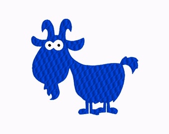 Machine Embroidery Design .Youth embroidery T-shirt embroidery machine Machine embroidery Goat Goat design PDF Pattern.